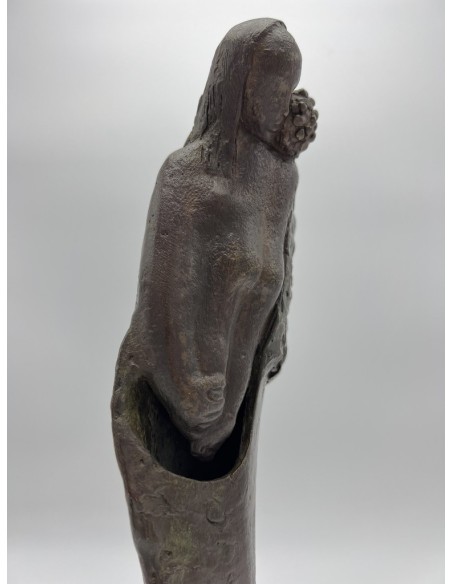 Buciños (Buciños, Carballedo, Lugo, 1938). Maternidad. Bronce.