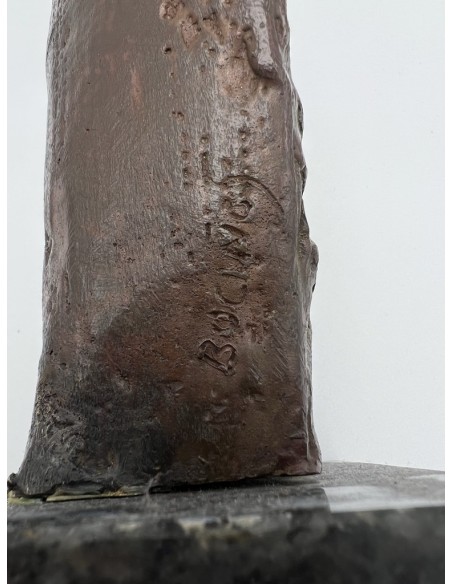 Buciños (Buciños, Carballedo, Lugo, 1938). Maternidad. Bronce.