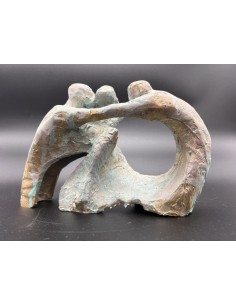 Couto, Miguel (Malpica, 1971) A tres. Bronce