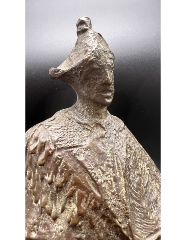 Buciños (Buciños, Carballedo, Lugo, 1938). Tamborilero. Bronce.