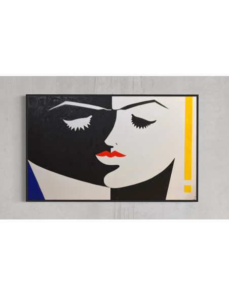 Alice del Río. (Gijón, Asturias, 1988). Lovers. Mixta lienzo.