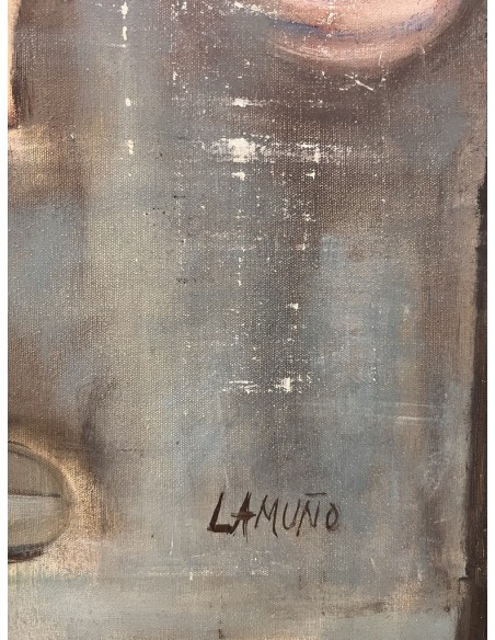 Ana Lamuño Vázquez (La Felguera, 1949). . Óleo sobre lienzo