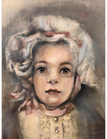 Ana Lamuño Vázquez (La Felguera, 1949). . Óleo sobre lienzo