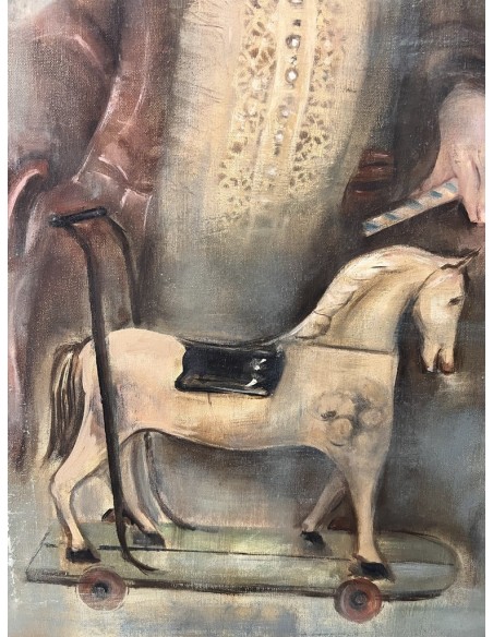 Ana Lamuño Vázquez (La Felguera, 1949). . Óleo sobre lienzo