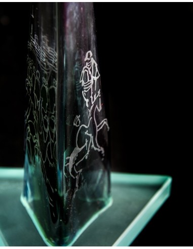 Gerardo Porto (A Coruña 1925 -  Amsterdam 2010). Millenium. Cristal Van Tetterode.