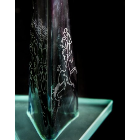 Gerardo Porto (A Coruña 1925 -  Amsterdam 2010). Millenium. Cristal Van Tetterode.