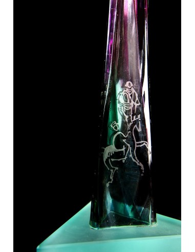 Gerardo Porto (A Coruña 1925 -  Amsterdam 2010). Millenium. Cristal Van Tetterode.