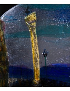 Gerardo Porto (A Coruña 1925 - Amsterdam 2010). Venecia. Cristal Van Tetterode. 2
