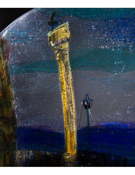 Gerardo Porto (A Coruña 1925 - Amsterdam 2010). Venecia. Cristal Van Tetterode.