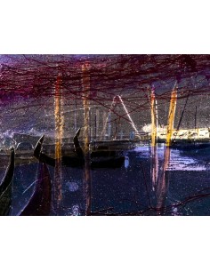 Gerardo Porto (A Coruña 1925 - Ámsterdam 2010).  Venecia. Cristal Van Tetterode. 2