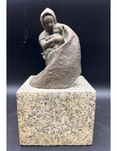 Buciños (Buciños, Carballedo, Lugo, 1938). Maternidad. Bronce.