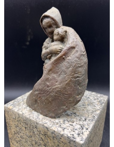 Buciños (Buciños, Carballedo, Lugo, 1938). Maternidad. Bronce.