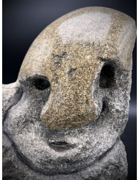 Francisco Pazos. (Cobas, Pontevedra, 1961). Guerreiro. Granito.
