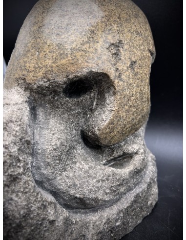Francisco Pazos. (Cobas, Pontevedra, 1961). Guerreiro. Granito.