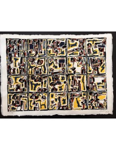 Chelín. Martínez González, José Eduardo ( A Coruña, 1945 - 2016 ). Composición. Obra gráfica. 2