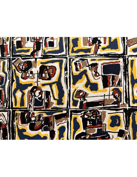 Chelín. Martínez González, José Eduardo ( A Coruña, 1945 - 2016 ). Composición. Obra gráfica.