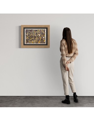 Chelín. Martínez González, José Eduardo ( A Coruña, 1945 - 2016 ). Composición. Obra gráfica.