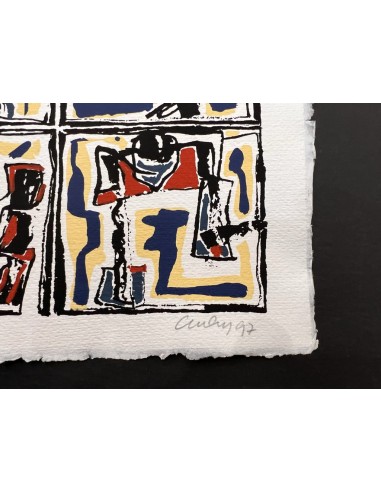 Chelín. Martínez González, José Eduardo ( A Coruña, 1945 - 2016 ). Composición. Obra gráfica.