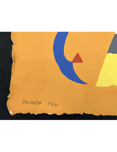 Pedro Muiño. (A Coruña, 1954). Composición. Obra gráfica.