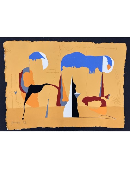 Pedro Muiño. (A Coruña, 1954). Composición. Obra gráfica.