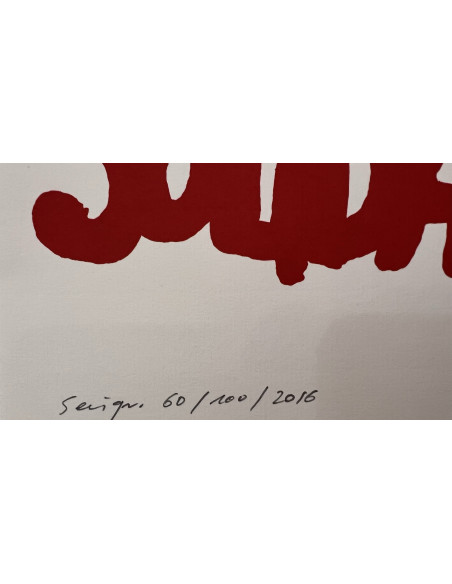 Jerzy Janiszewski. (Gdansk, Polonia). Solidarnosc. Serígrafia.