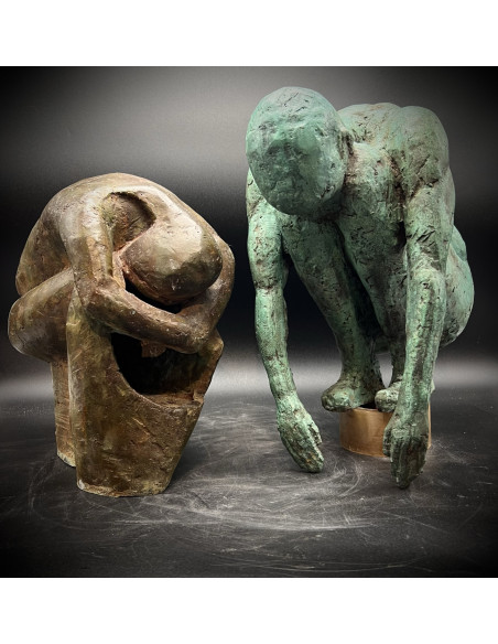 Miguel Couto (Malpica, 1971). Mi conmigo II. Bronce