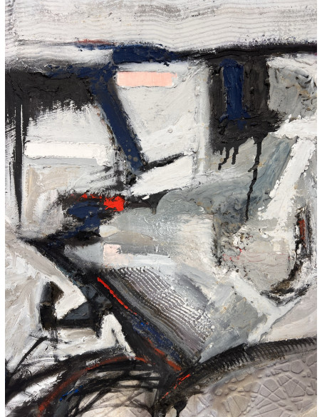 Joao Alexandre (Portugal, 1960). S/T. Mixta sobre lienzo.