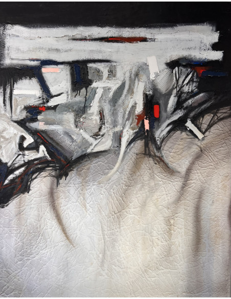 Joao Alexandre (Portugal, 1960). S/T. Mixta sobre lienzo.