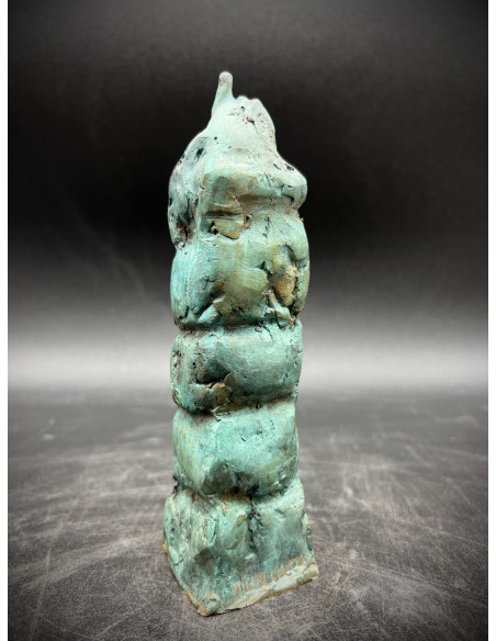 Miguel Couto (Malpica, 1971). Torre de Hércules. Bronce