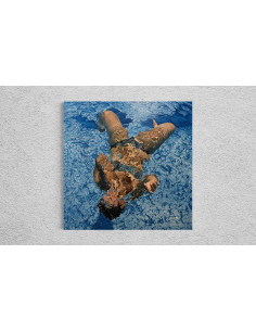 Raúl Álvarez (Madrid, 1982). Pool XII. Óleo lienzo.