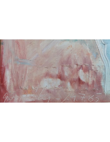 González. Retrato. Acrílico sobre lienzo