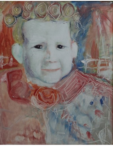 González. Retrato. Acrílico sobre lienzo