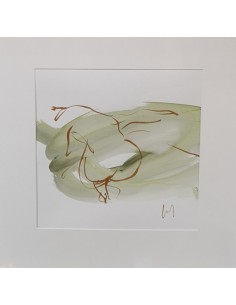 Antón Sobral Iglesias (Marín, 1952) Beleza. Acuarela 2