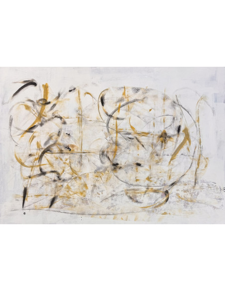 Eva Fernández. (A Coruña, 1971). Soliloquio. Mixta sobre cartulina.