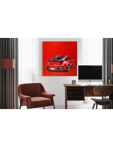 Edgar Ortiz. (A Coruña, 1982). Rojo. Óleo sobre...