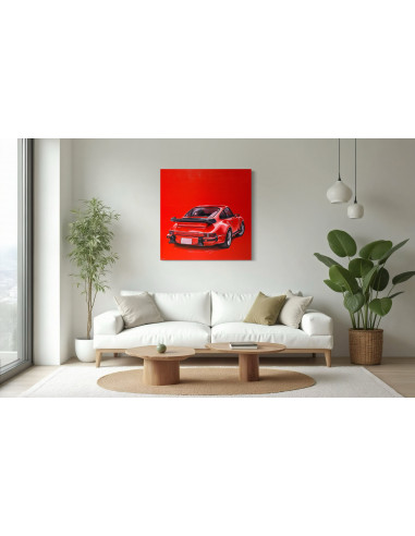 Edgar Ortiz. (A Coruña, 1982). Rojo. Óleo sobre...