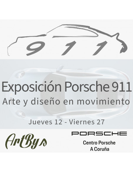 Santiago Bataneiro de Montealto. Porsche 911. Ferrocemento.