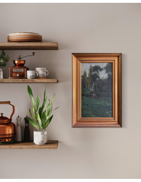 Francisco Lloréns Díaz (A Coruña, 1874 - 1948). S/t. Óleo sobre lienzo.