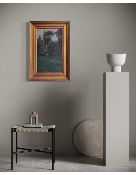 Francisco Lloréns Díaz (A Coruña, 1874 - 1948). S/t. Óleo sobre lienzo.