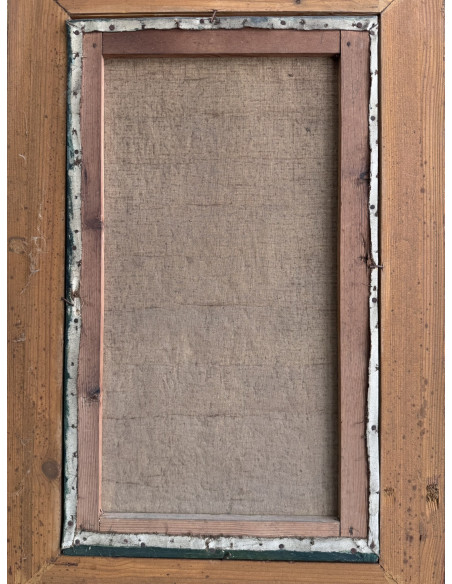 Francisco Lloréns Díaz (A Coruña, 1874 - 1948). S/t. Óleo sobre lienzo.