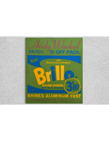 Andy Warhol (Pittsburgh,1928 - Nueva York, 1987). Brillo 1970. Serigrafía.