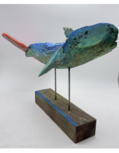 Mónica Coto. Pez de la mar salada. Madera de deriva...