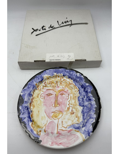 Xoti de Luis (Vigo, 1953 ). S/t.. Óleo sobre...