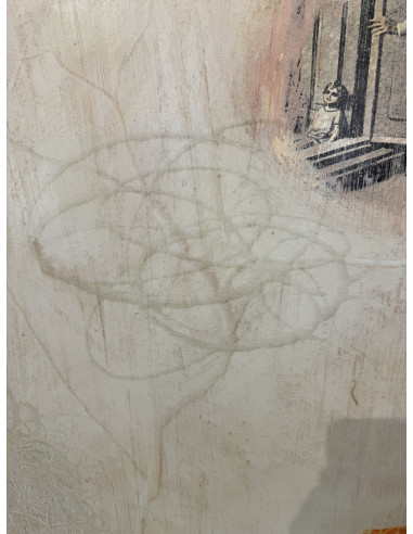 Murado, Antonio (Lugo, 1964). A MONECA. Oleo,...