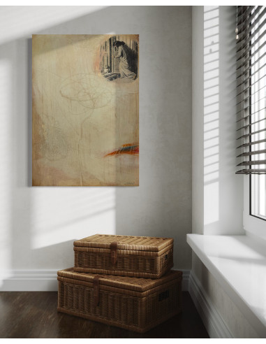 Murado, Antonio (Lugo, 1964). A MONECA. Oleo,...