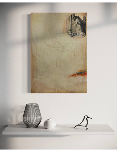 Murado, Antonio (Lugo, 1964). A MONECA. Oleo,...