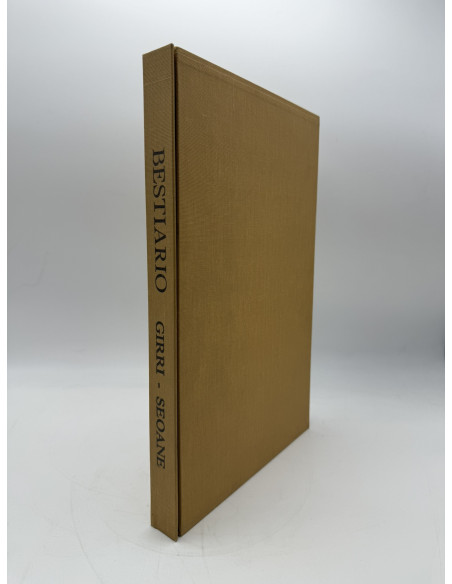 Luis Seoane. (Buenos Aires, Argentina, 1910 - A Coruña, 1979). Los Bueyes del Bestiario Girri. Xilografía.