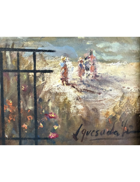 Laureano Quesada (Ferrol, 1941 - A Coruña, 2010). Carmen y Cordoba.