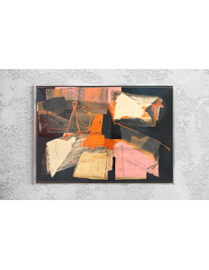 Molezún. (A Coruña, 1920 - Madrid, 2001). S/t. Mixta...