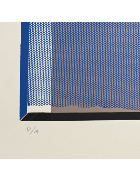 Xulio Maside (Vigo, 1933 - Santiago de Compostela, 1922). S/t. Serigrafía.